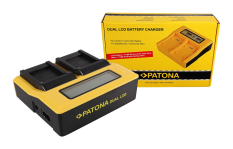 Dual LCD USB oplader til Panasonic DMW-BCM13 Lumix DMCFT5 DMC-FT5 DMCFT51 DMCTS5 DMC-TS5