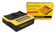 Dual LCD USB oplader til Canon BP-A30 EOS C200 C200B C200 PL C300 Mark II XF705 CA-CP200L