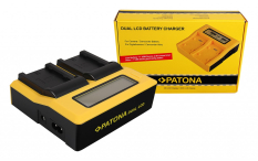 Dual LCD USB oplader til Fuji NP-W235 Fujifilm X-T4 XT4