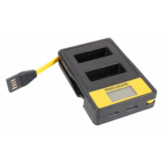 Smart Dual LCD USB oplader til Canon LP-E12 LPE12 EOS M