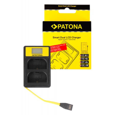 Smart Dual LCD USB oplader til Canon LP-E6 EOS 5D 60D 60Da 6D 7D EOS70D EOS-70D LP-E6 Mark II