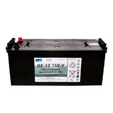 Exide Sonnenschein 12 volt 110 Ah. batteri (Gel)