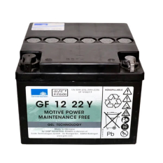 Exide Sonnenschein 12 volt 22 Ah. batteri (Gel)