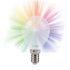 Smart home LED kronepre med flerfarvet lys E14 5W (=40W)  45