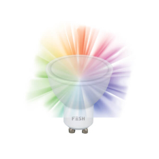 Smart home LED spot med flerfarvet lys GU10 5W (=40W)  50