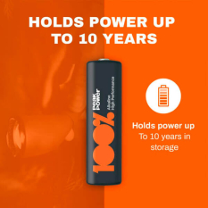 AA batterier 40 stk / Peak Power / billige batterier 