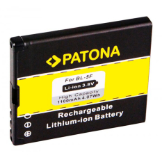 Batteri til Nokia BL-5F 6210 Navigator 6210S 6710 6290 E65 N93i N95