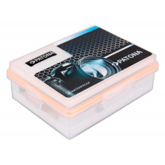 Opbevaringsboks til batterier og memory cards til Canon LP-E10 Nikon EN-EL23 Fuji NP-W126 Panasonic DMW-BLG10