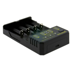 Oplader til CR123A, 14500, 16340, 18650, 22650, 26650... og AAA / AA batterier