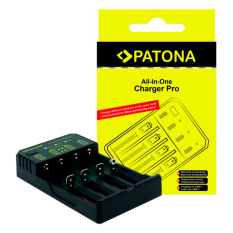 Oplader til CR123A, 14500, 16340, 18650, 22650, 26650... og AAA / AA batterier