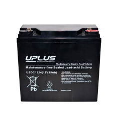 Uplus AGM Deep Cycle 12 volt 25 Ah. batteri