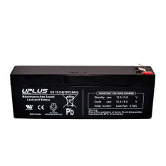 Uplus 12 volt 2,6 Ah. batteri (AGM)