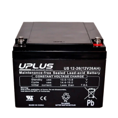 Uplus 12 volt 26 Ah. batteri (AGM)