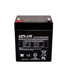 Uplus 12 volt 4,5 Ah. batteri (AGM)