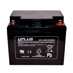 Uplus 12 volt 45 Ah. batteri (AGM)