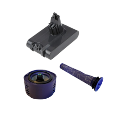 Dyson V6 batteri inkl. filtre