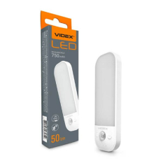 Led lampe med sensor og batteri / 50Lm / Lampe til gangen