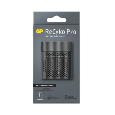 GP ReCyko Pro Charger – Fastest, P461 (USB), inkl. 4 stk. AA 2000 mAh PRO NiMH-batterier