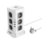 Forlngerledning med stikdse (12 strm udtag og 4 USB porte)