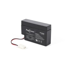 12 volt 0,8 Ah. bly batteri (AGM)