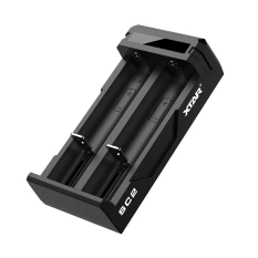 Oplader til  Li-ion 18650 batteries Xtar SC2 USB-C