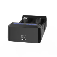Oplader til  Li-ion 18650 batteries Xtar SC2 USB-C