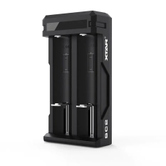 Oplader til  Li-ion 18650 batteries Xtar SC2 USB-C
