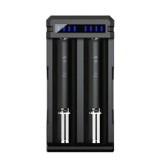 Oplader til  Li-ion 18650 batteries Xtar SC2 USB-C